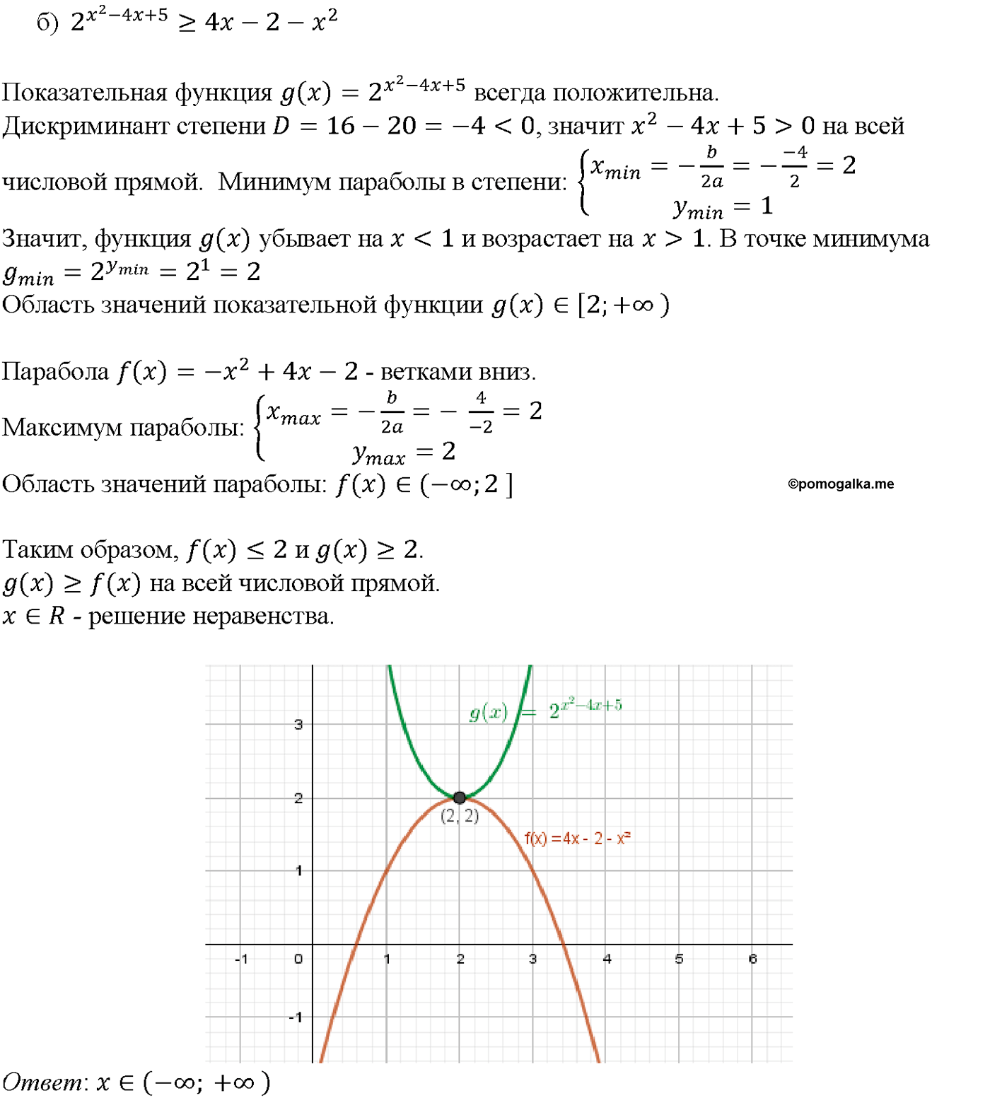 задача №40.50 алгебра 10-11 класс Мордкович