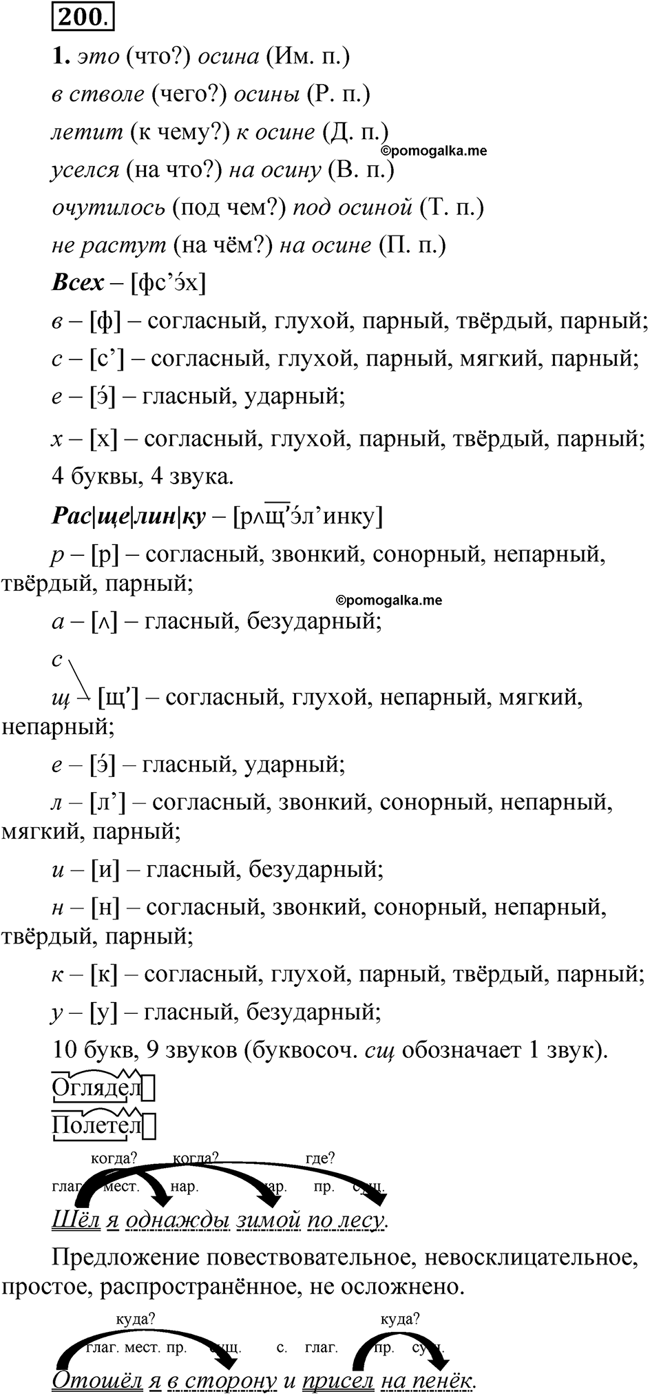 страница 139 упражнение 200 русский язык 5 класс Быстрова, Кибирева 2 часть 2021 год