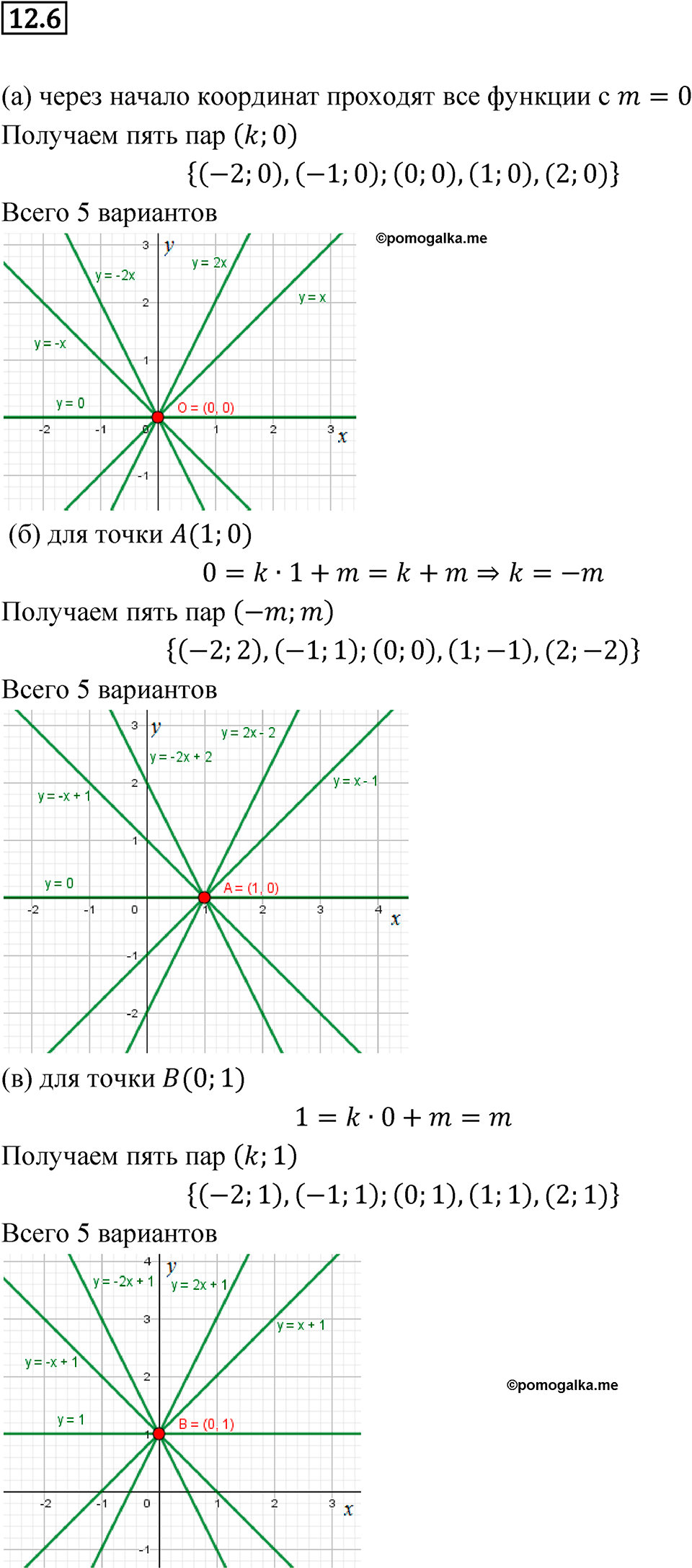 страница 64 номер 12.6 алгебра 7 класс Мордкович 2021 год