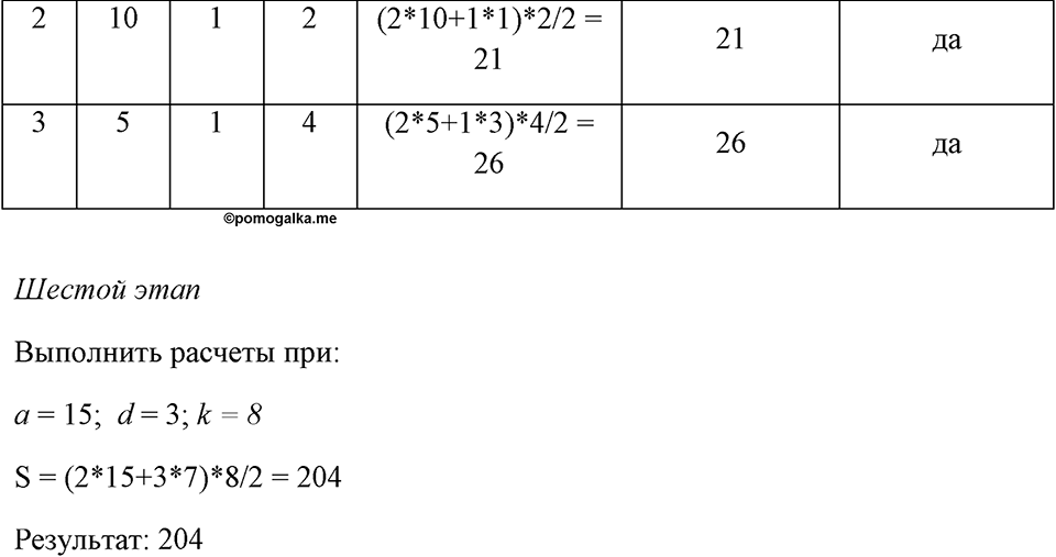 задача №67 рабочая тетрадь по информатике 9 класс Босова