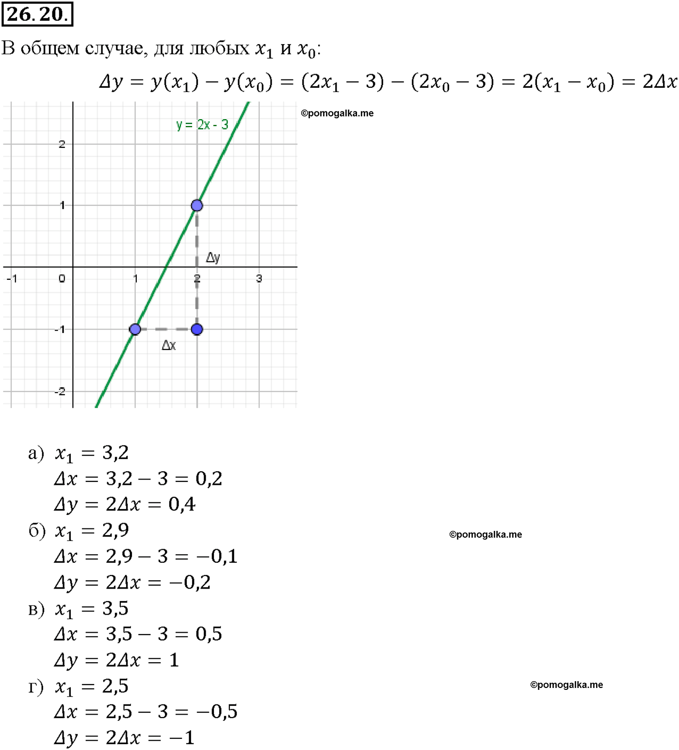 задача №26.20 алгебра 10-11 класс Мордкович