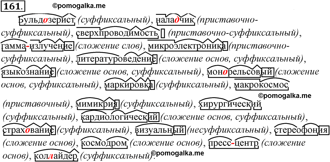 упражнение №161 русский язык 10-11 класс Власенков