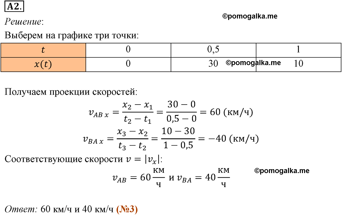 параграф №5 задание ЕГЭ A2 физика 10 класс Микишев