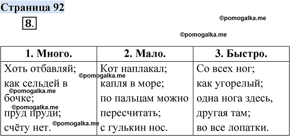 страница 92 русский родной язык 2 класс Александрова 2023 год