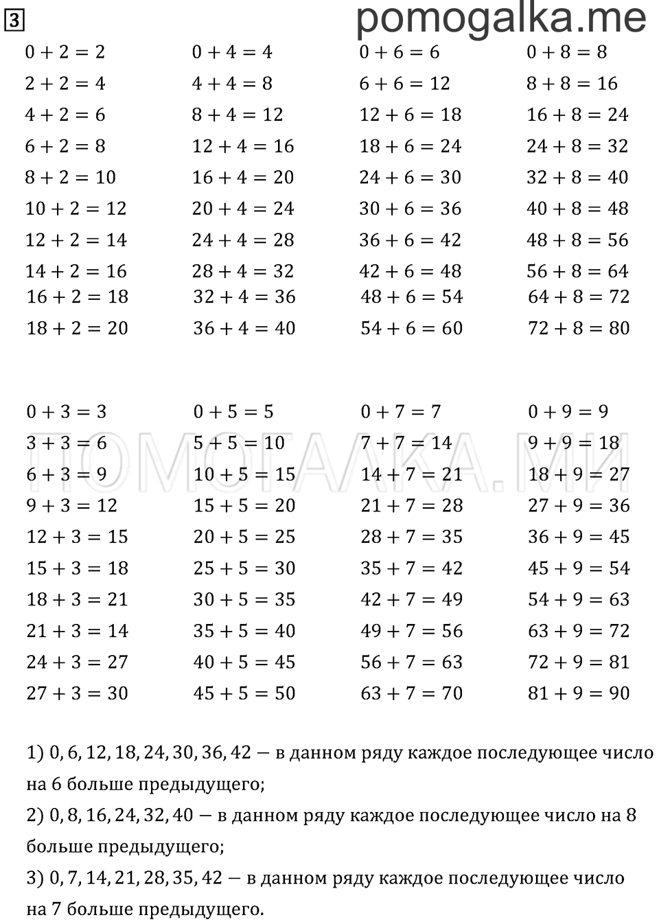 Задача №3 математика 2 класс Моро