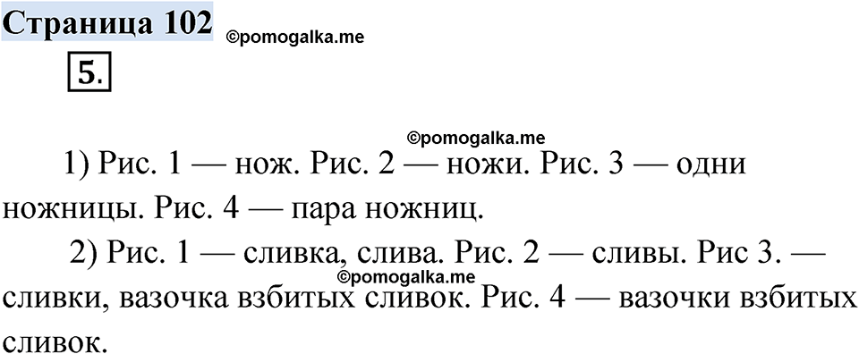 страница 102 русский родной язык 3 класс Александрова 2022 год