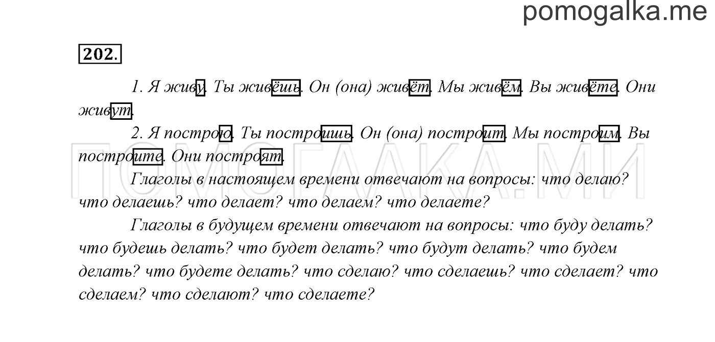 часть 2 страница 115 упражнение 202 русский язык 3 класс Канакина, Горецкий 2013