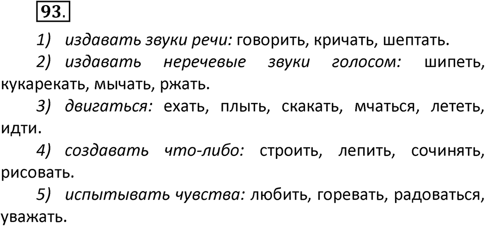 часть 2 страница 57 упражнение 93 русский язык 3 класс Климанова, Бабушкина 2022 год