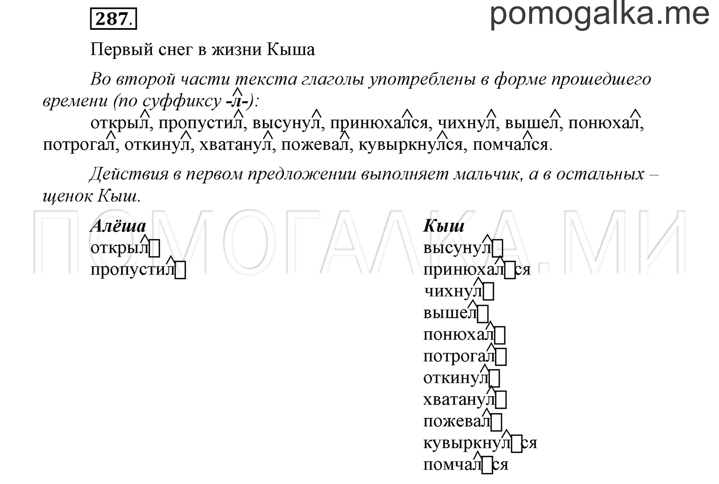 страница 108 упражнение 287 русский язык 3 класс соловейчик 1 часть 2019 год
