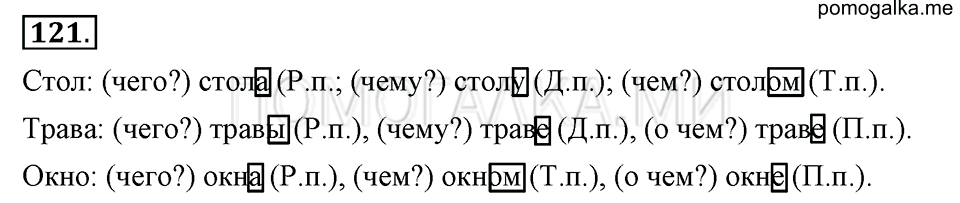 часть 1 упражнение 121 страница 111 русский язык 4 класс Бунеев, Бунеева, Пронина