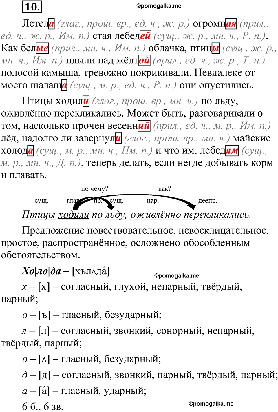 страница 8 упражнение 10 русский язык 5 класс Быстрова, Кибирева 2 часть 2021 год