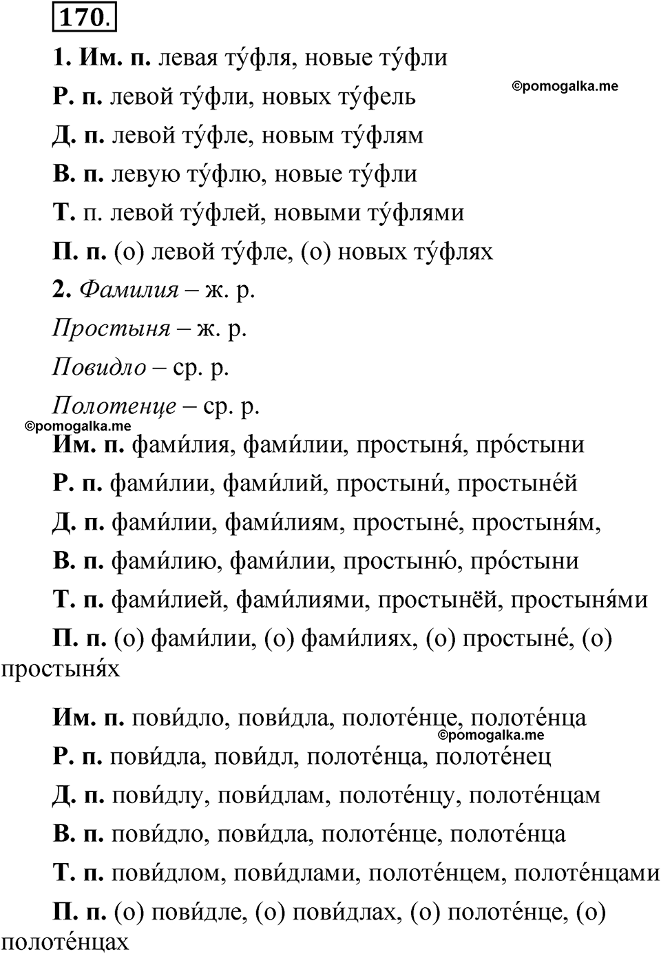 страница 117 упражнение 170 русский язык 5 класс Быстрова, Кибирева 2 часть 2021 год
