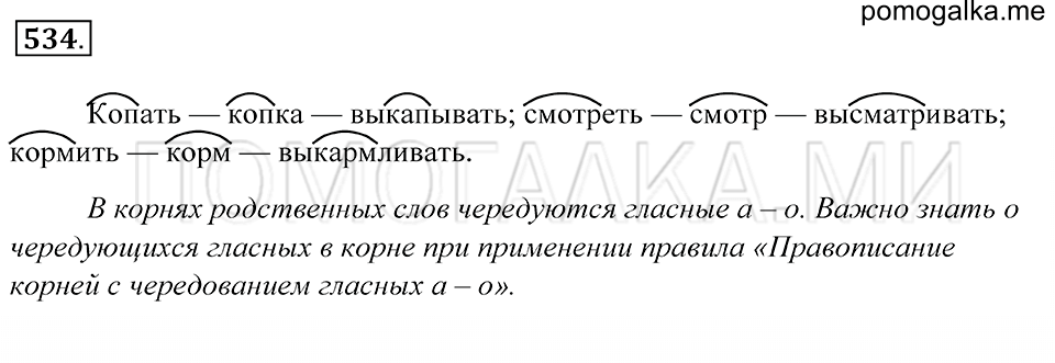 упражнение 534 русский язык 5 класс Купалова 2012 год