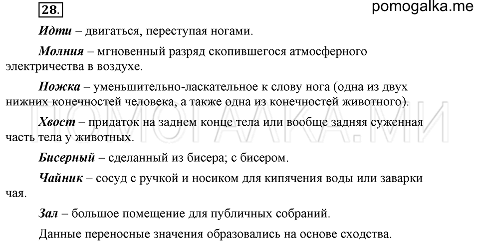 часть 1 страница 244 глава 4 упражнение 28 русский язык 5 класс Шмелёв 2018 год