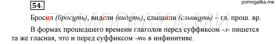 часть 2 страница 281 глава 8 упражнение 54 русский язык 5 класс Шмелёв 2018 год