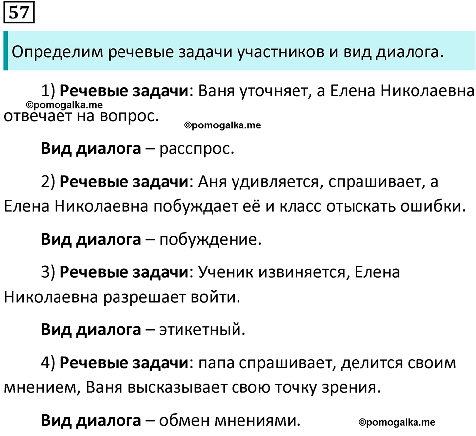 страница 31 упражнение 57 русский язык 7 класс Баранов, Ладыженская 2021-2022 год