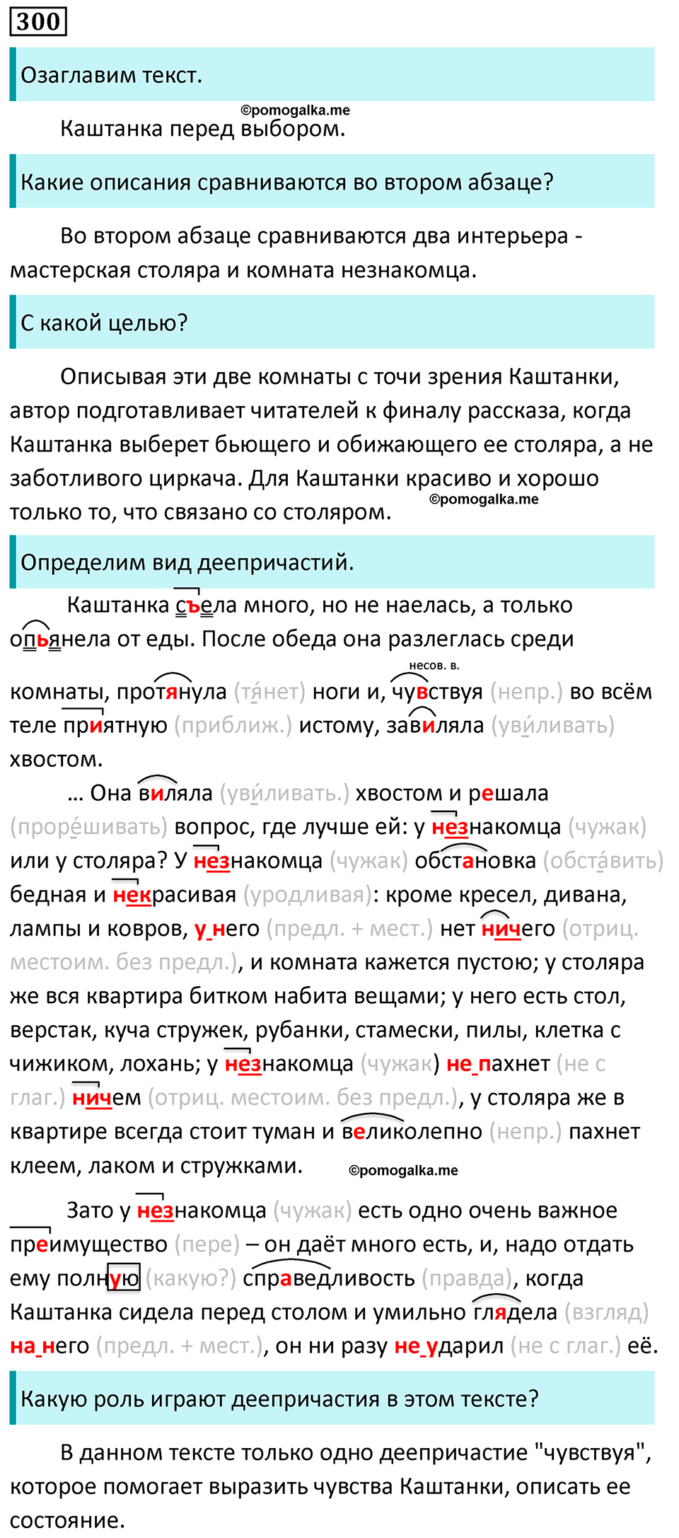 страница 175 упражнение 300 русский язык 7 класс Баранов, Ладыженская 2023 год