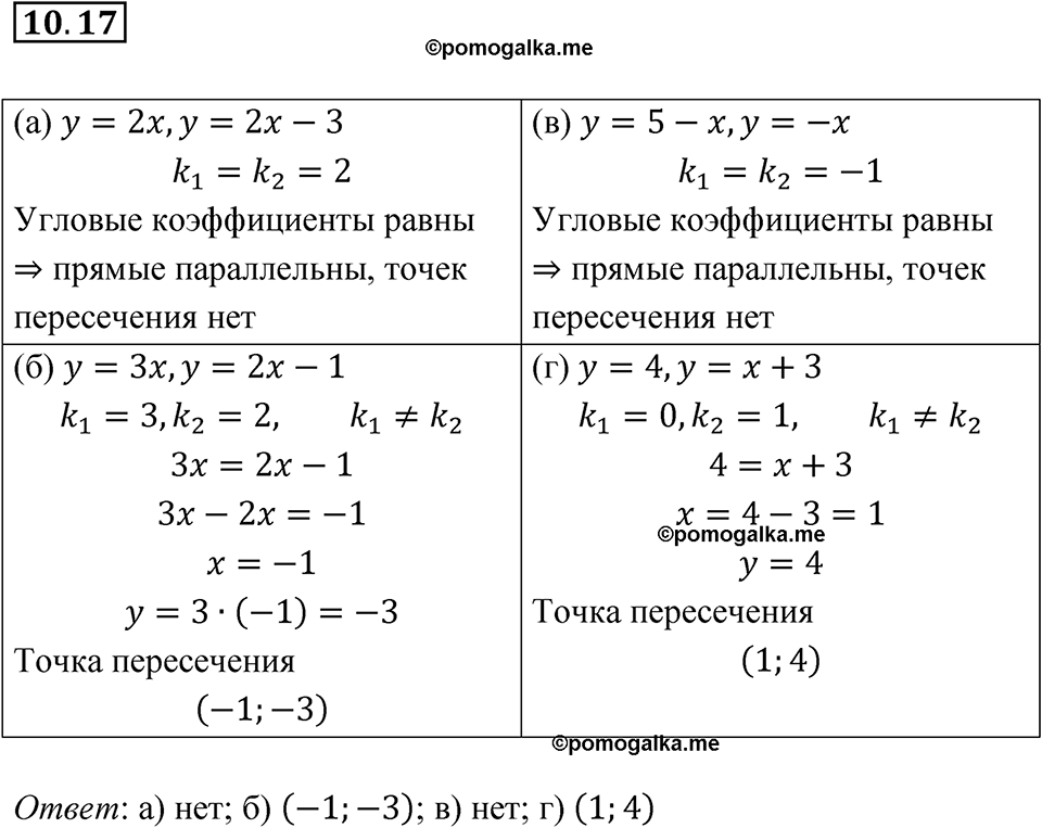 страница 58 номер 10.17 алгебра 7 класс Мордкович 2021 год