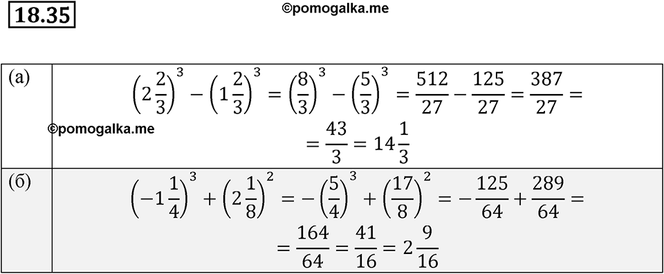 страница 94 номер 18.35 алгебра 7 класс Мордкович 2021 год