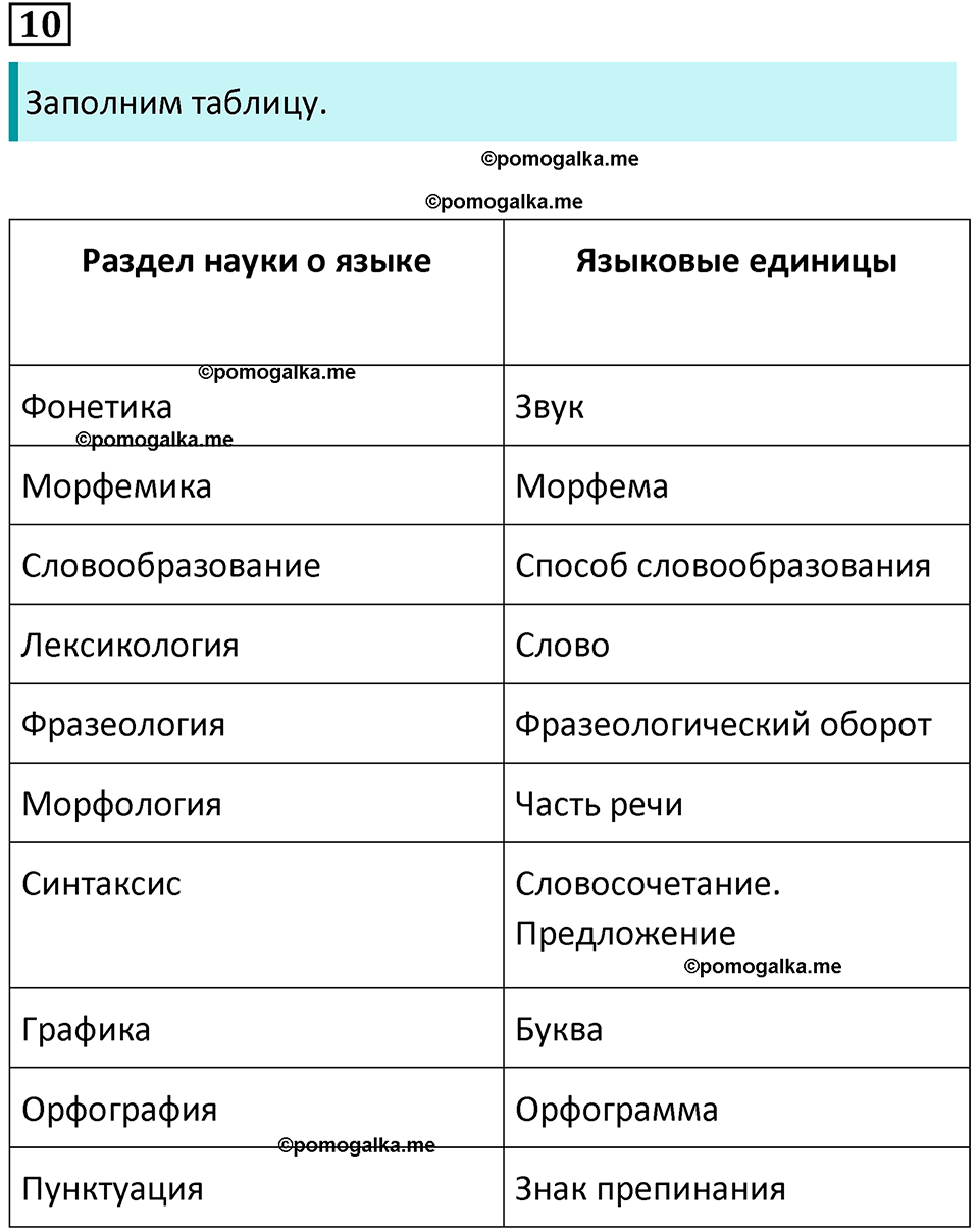 разбор упражнения №10 русский язык 8 класс Бархударов 2023 год