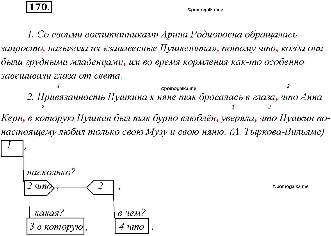 страница 109 упражнение 170 русский язык 9 класс Тростенцова 2018 год