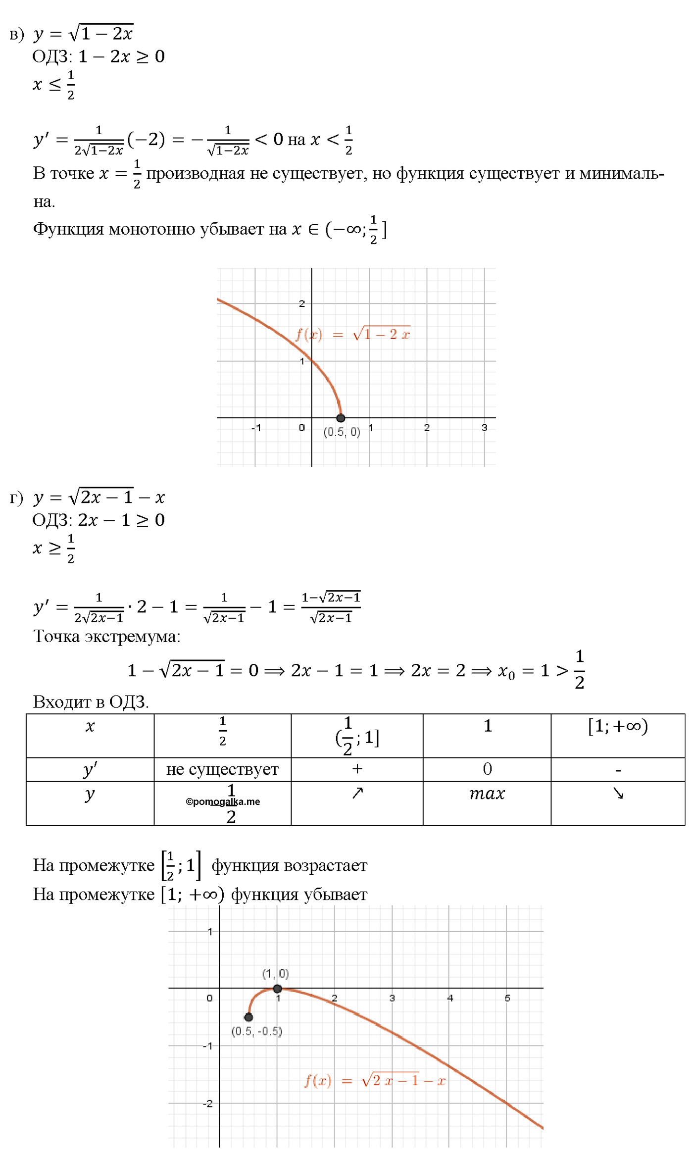 задача №30.16 алгебра 10-11 класс Мордкович