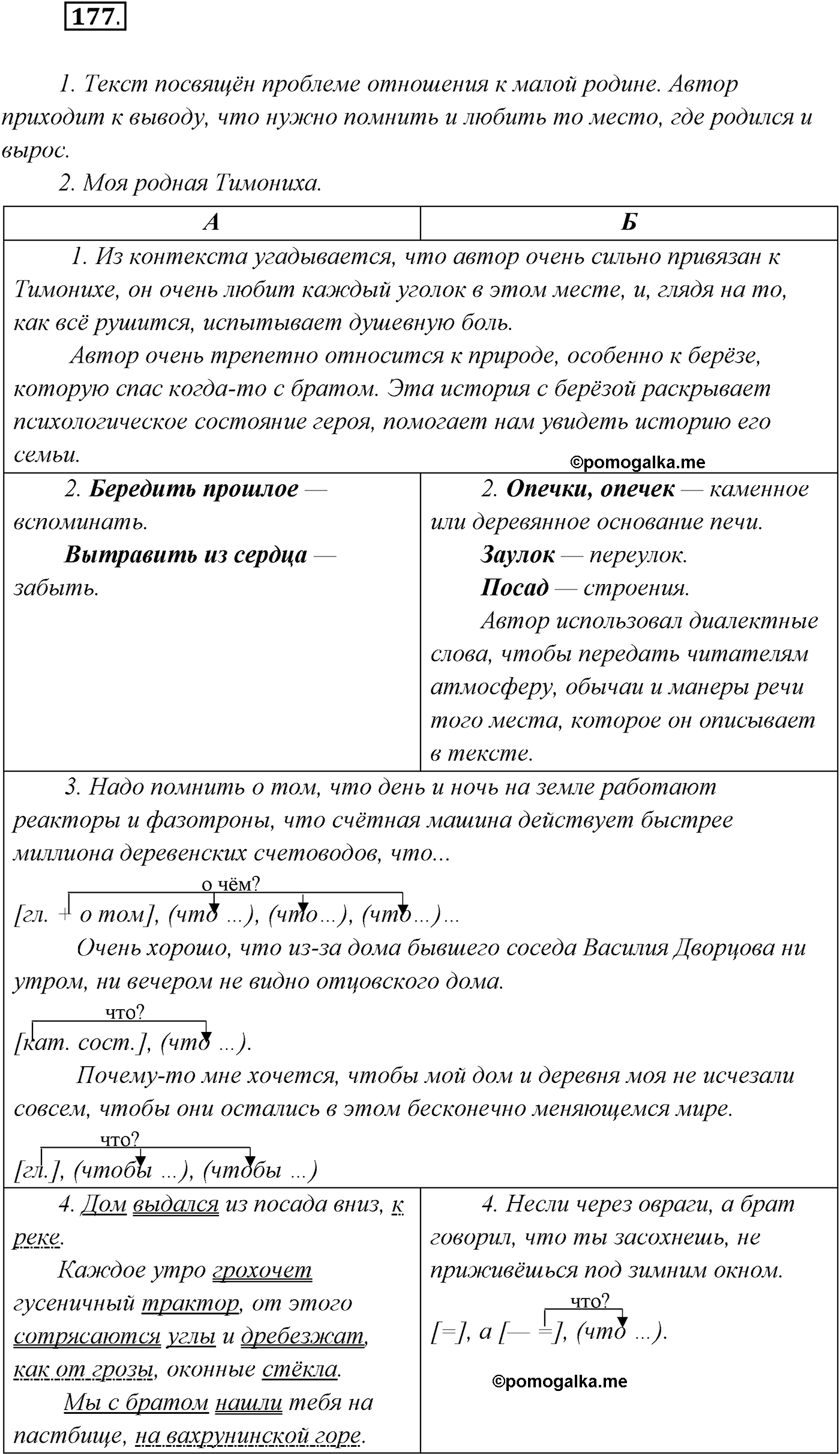 страница 102 упражнение 177 русский язык 9 класс Рыбченкова учебник 2022 год