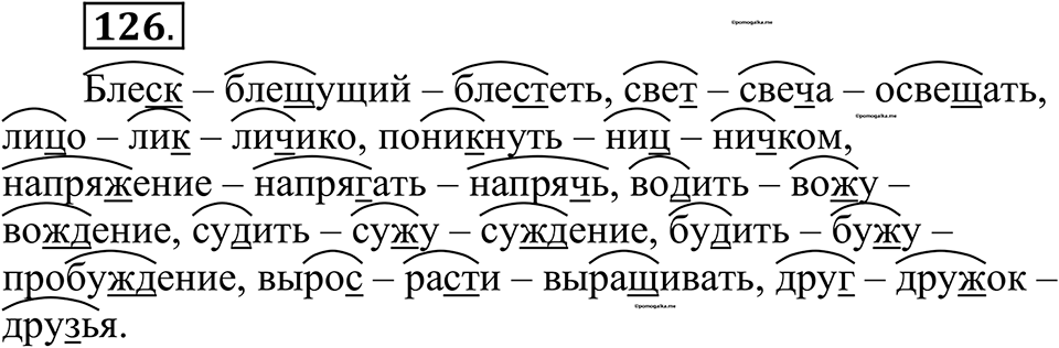 страница 70 упражнение 126 русский язык 10-11 класс Рыбченкова учебник 2026 год