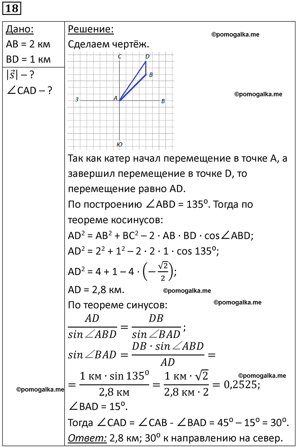 страница 8 номер 18 физика 10-11 класс сборник задач Рымкевича 2024 год