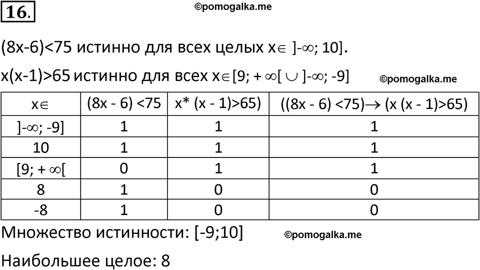страницы 187-189 параграф 18 номер 16 класс Босова 2024 год
