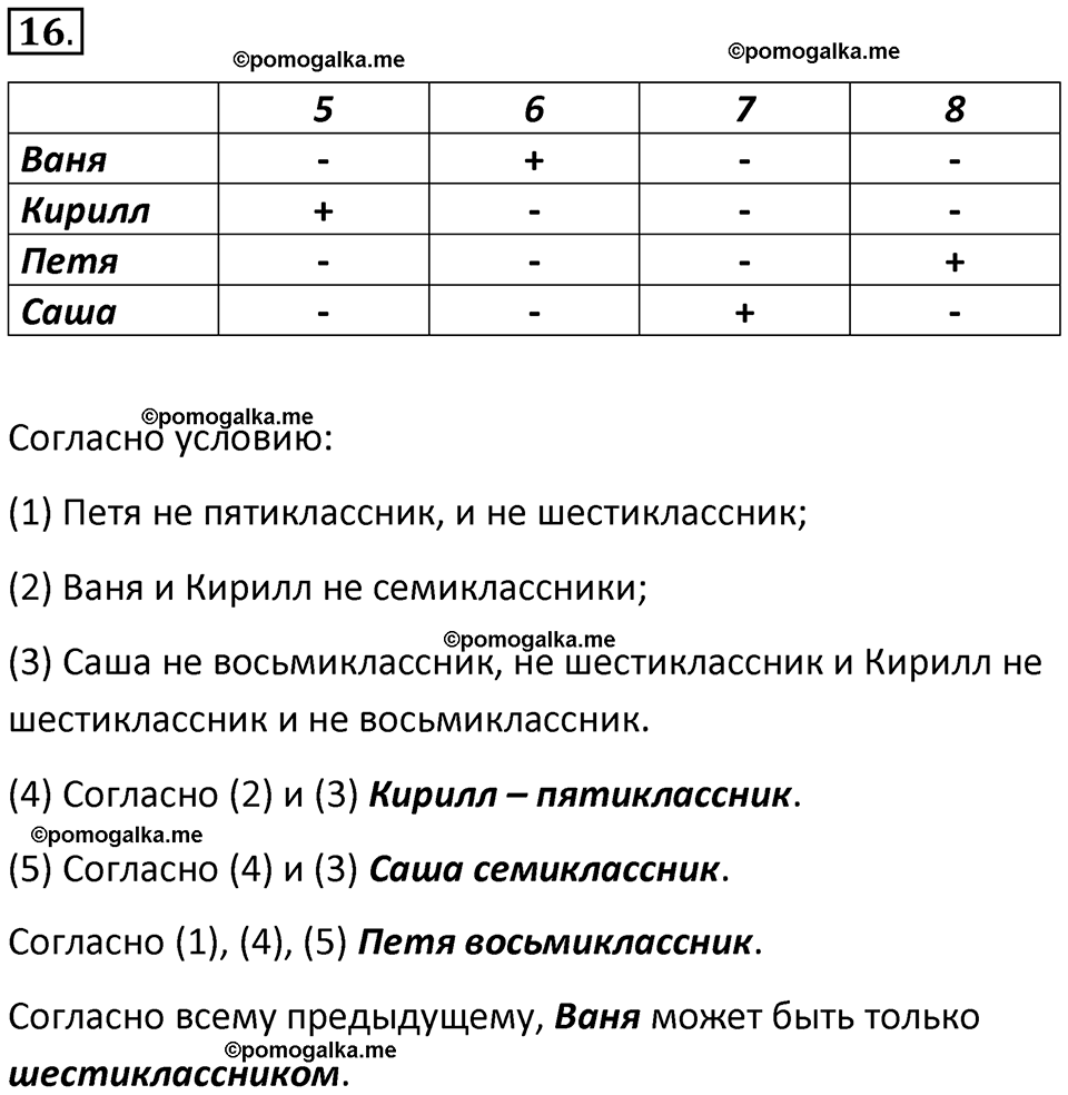 страницы 145-148 параграф 10 номнер 16 класс информатика 11 класс учебник Босова 2024 год