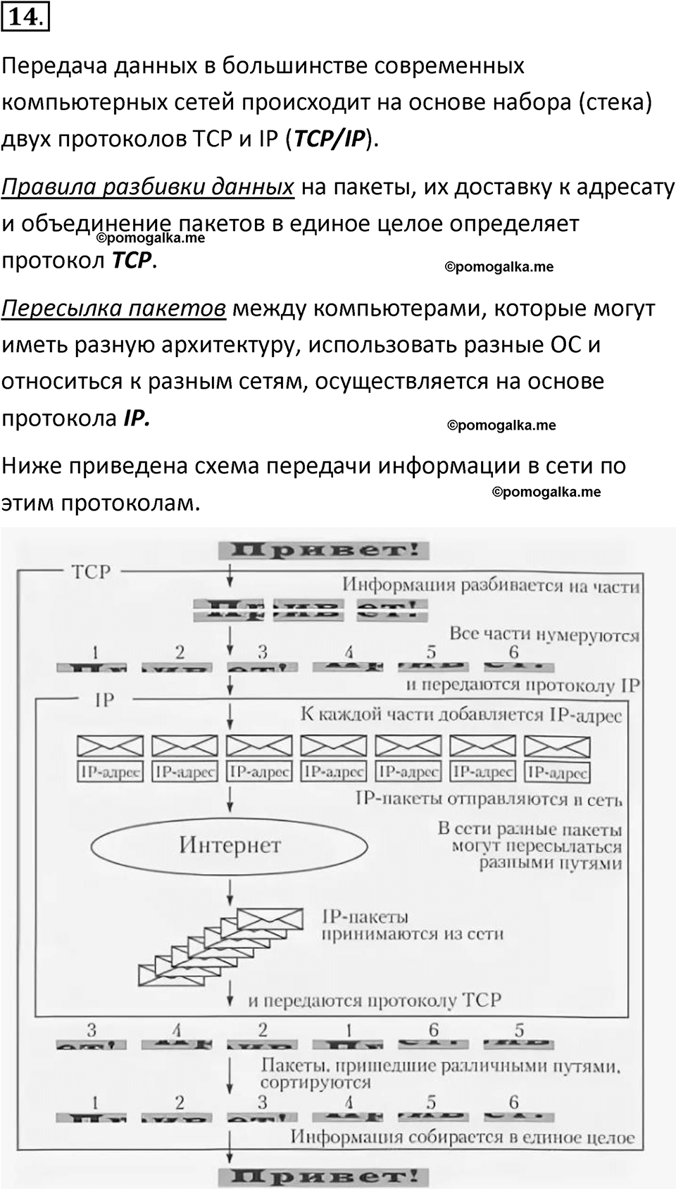 страницы 208-210 параграф 14 номнер 14 класс информатика 11 класс учебник Босова 2024 год
