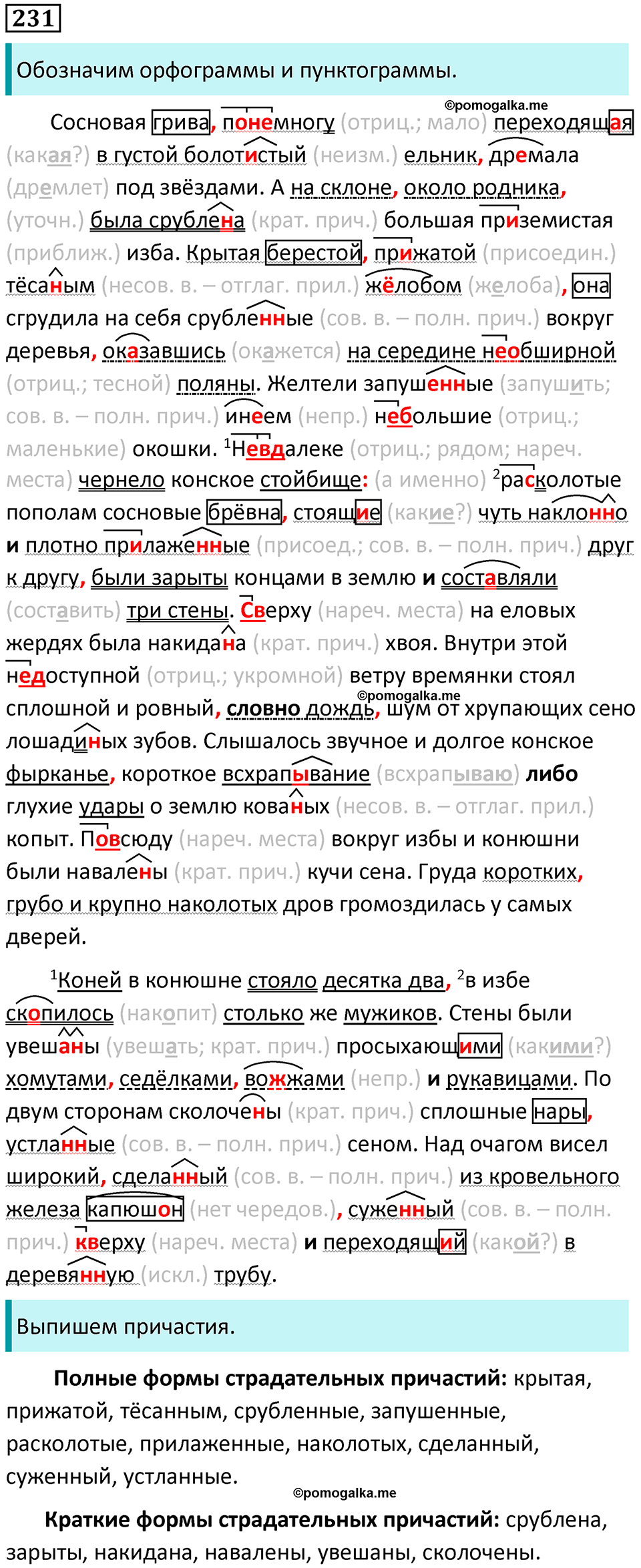 страница 348 упражнение 231 русский язык 11 класс Гусарова учебник 2022 год