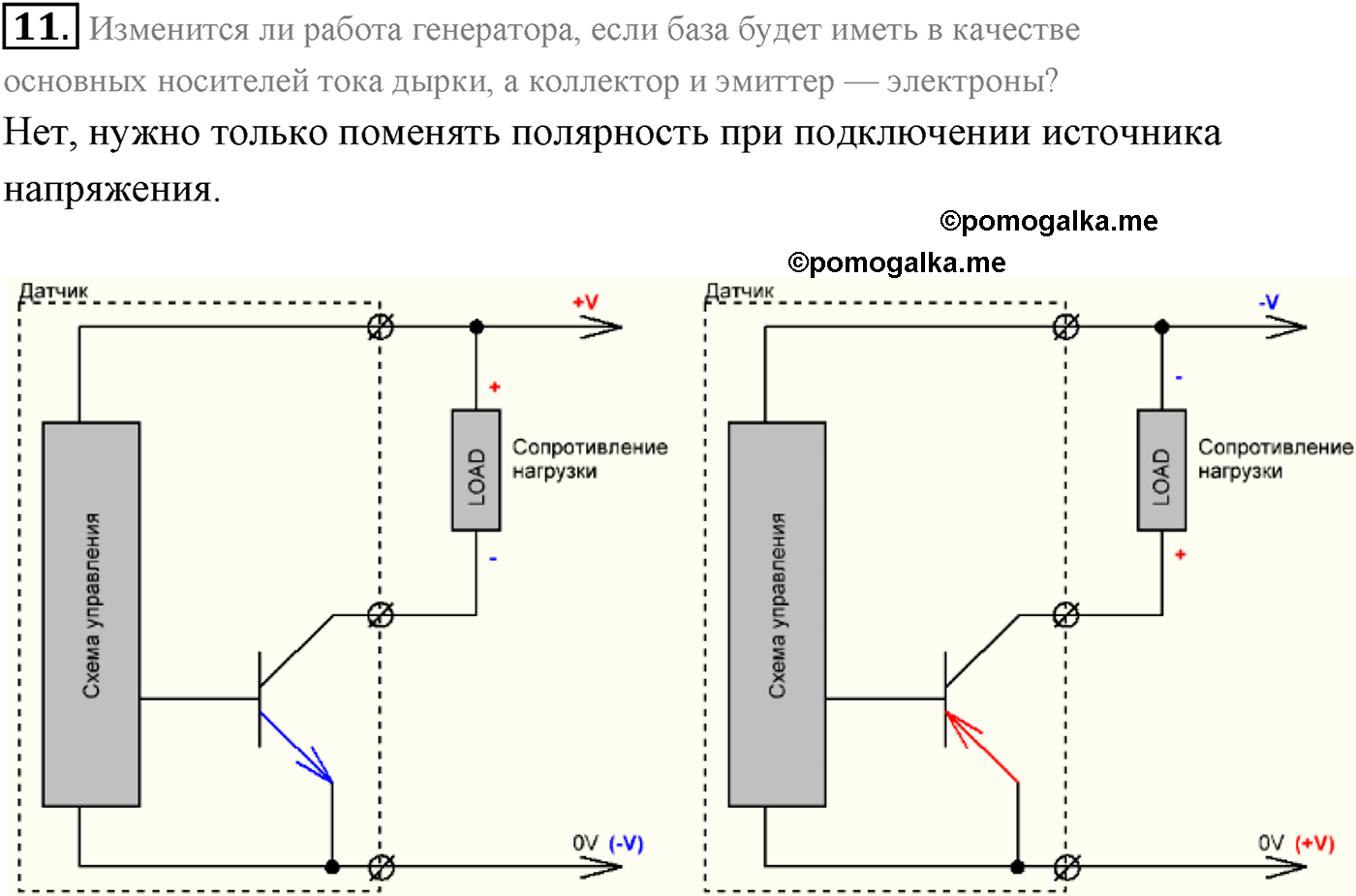 Параграф 25 вопрос №11 физика 11 класс Мякишев