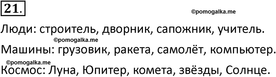 часть 2 страница 15 упражнение 21 русский язык 2 класс Климанова 2023 год