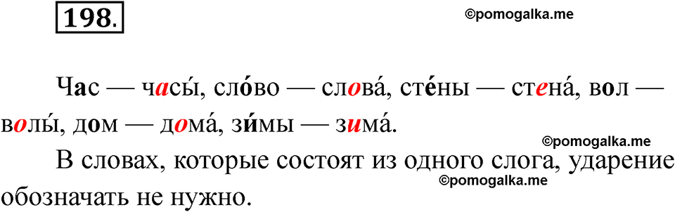 часть 1 страница 120 упражнение 198 русский язык 2 класс Рамзаева 2025