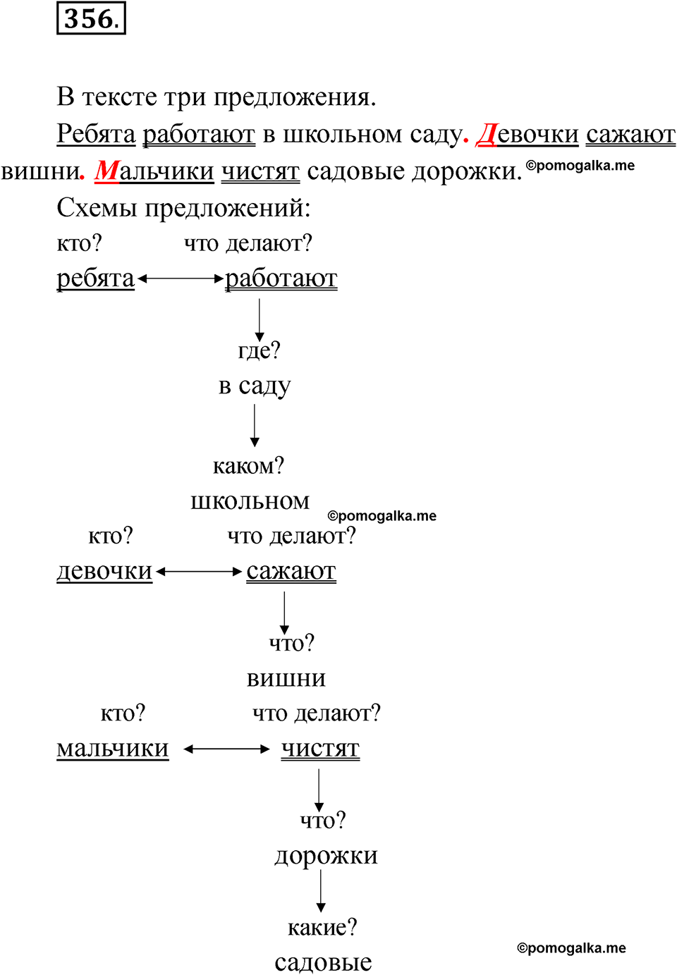 часть 2 страница 78 упражнение 356 русский язык 2 класс Рамзаева 2025