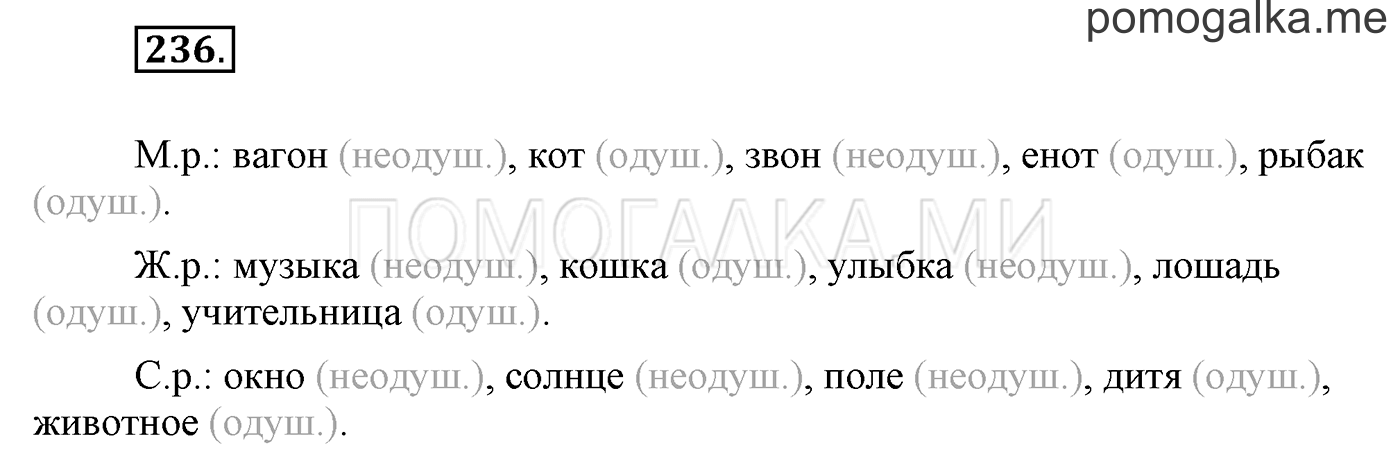 часть 2 страница 24 упражнение 236 русский язык 3 класс Бунеев, Бунеева, Пронина 2015 год