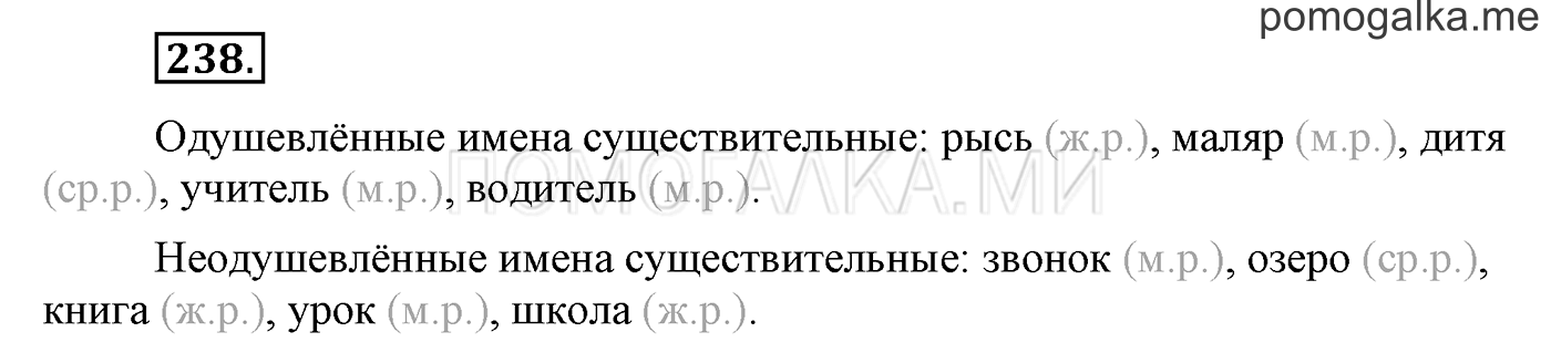 часть 2 страница 25 упражнение 238 русский язык 3 класс Бунеев, Бунеева, Пронина 2015 год