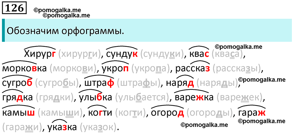 часть 1 страница 68 упражнение 126 русский язык 3 класс Канакина, Горецкий 2024
