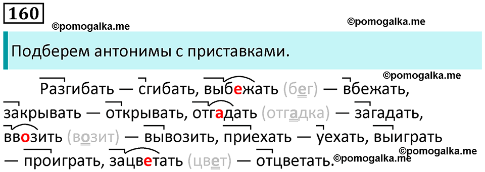 часть 1 страница 86 упражнение 160 русский язык 3 класс Канакина, Горецкий 2024