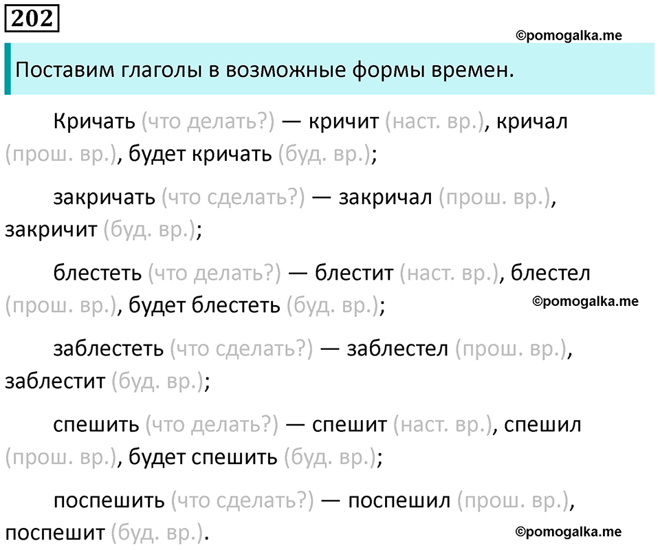 часть 2 страница 115 упражнение 202 русский язык 3 класс Канакина, Горецкий 2024