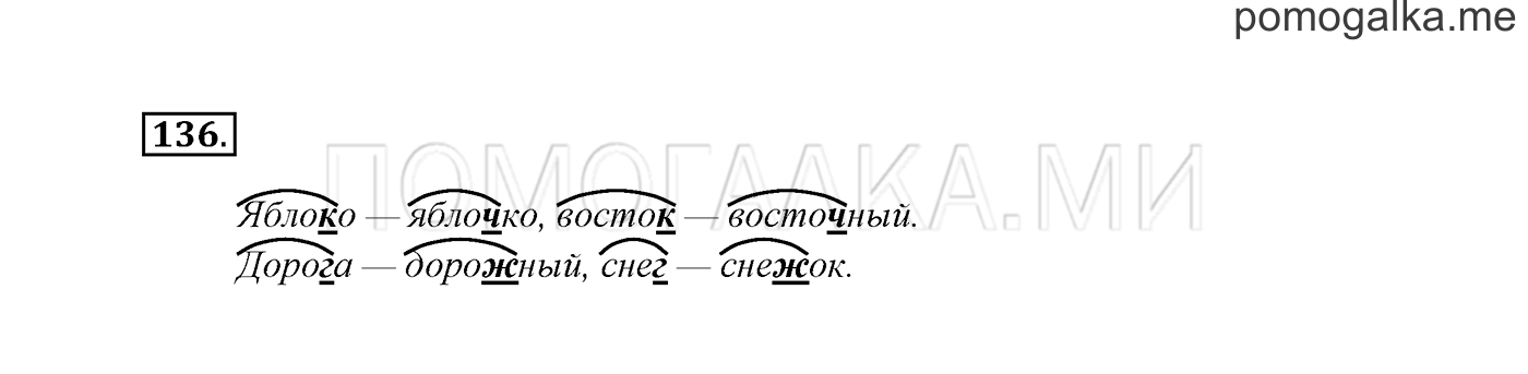 часть 1 страница 77 упражнение 136 русский язык 3 класс Канакина, Горецкий 2013