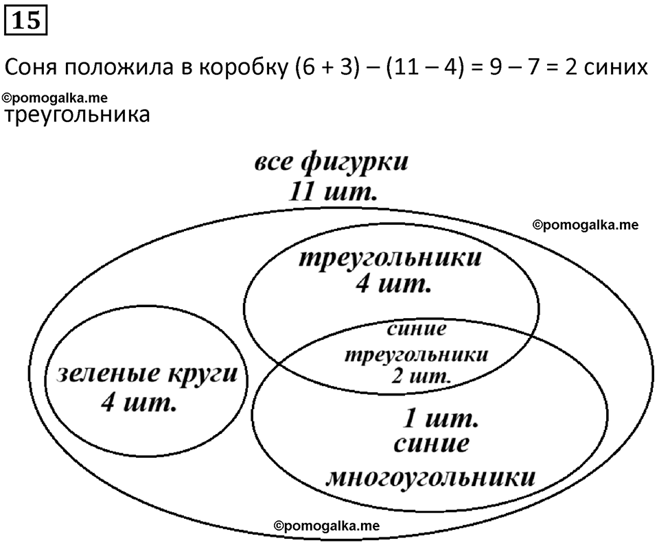 часть 1 урок 31 номер 15 математика 3 класс Петерсон учебник учусь учиться 2023