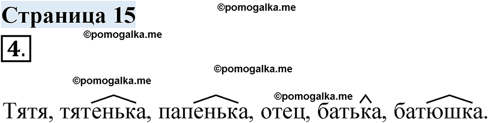 страница 15 русский родной язык 4 класс Александрова 2023 год