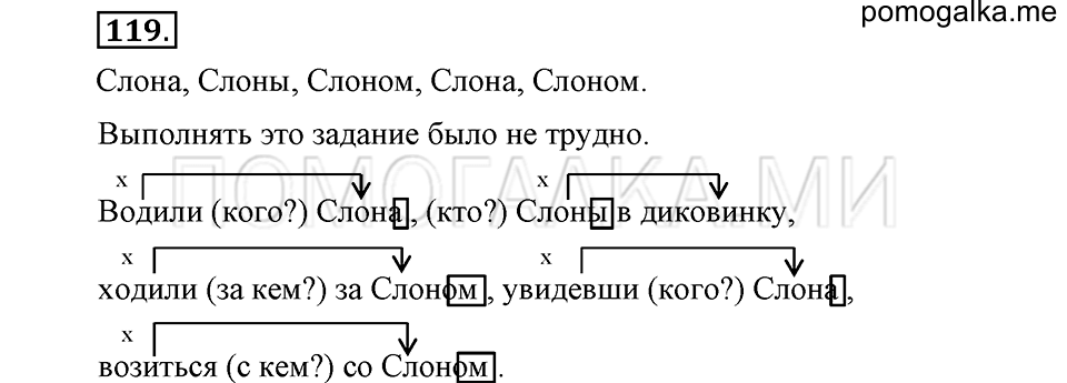 часть 1 упражнение 119 страница 109 русский язык 4 класс Бунеев, Бунеева, Пронина