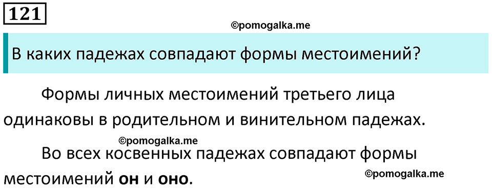 часть 2 упражнение 121 русский язык 4 класс Канакина 2023 год