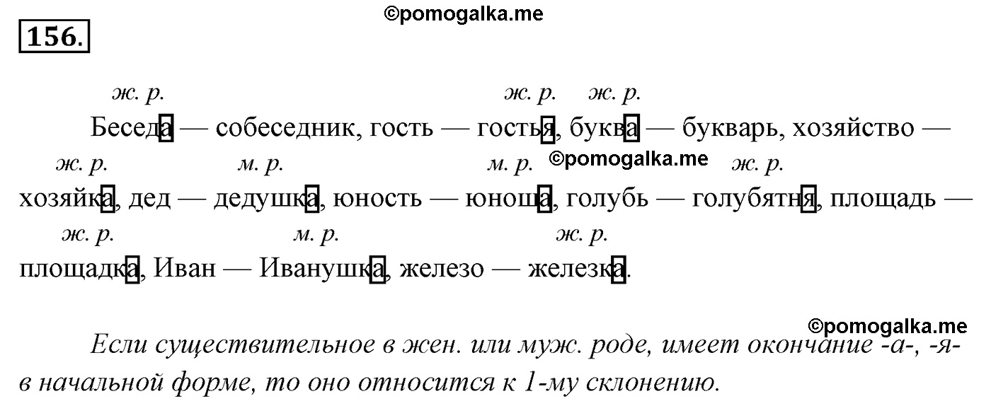 Русский язык страница 91 упражнение 156