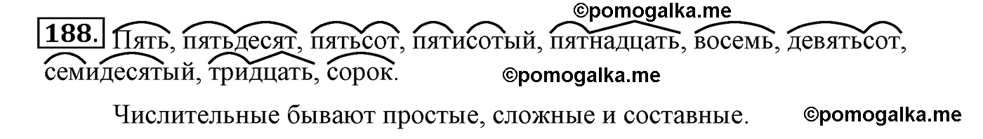 часть 2 страница 112 упражнение 188 русский язык 4 класс Климанова, Бабушкина