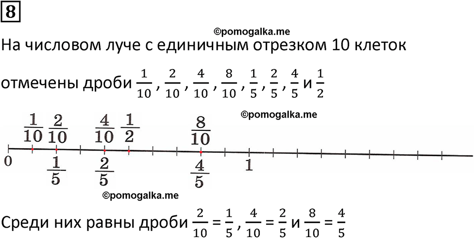 страница 93 часть 1 урок 31 номер 8 математика 4 класс Петерсон учебник-тетрадь учусь учиться 2024
